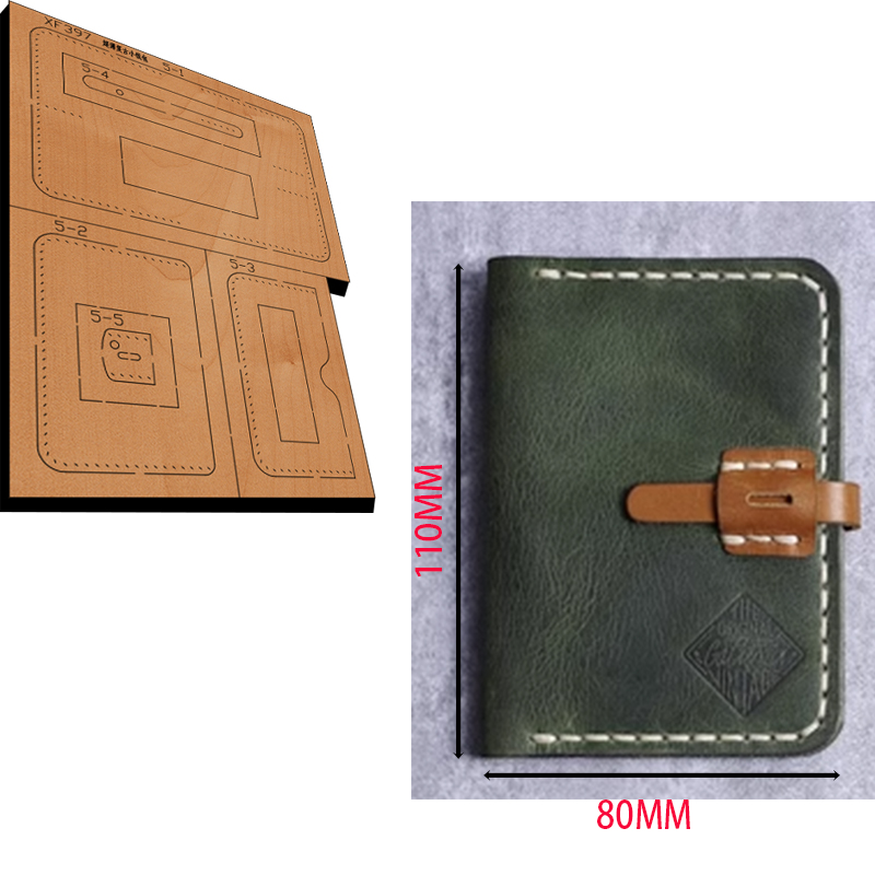 Troquel de madera de hoja de a - Leathercraft Japan reseña y precio