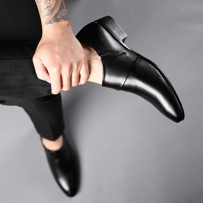 Zapatos Oxford de cuero para h - Leather Work Oxfords reseña y precio