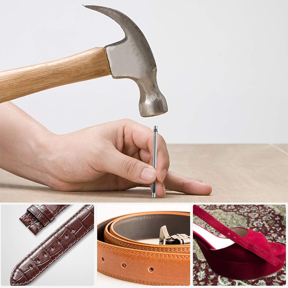 Herramientas de perforación hu - Leatherwork Hole Punch reseña y precio