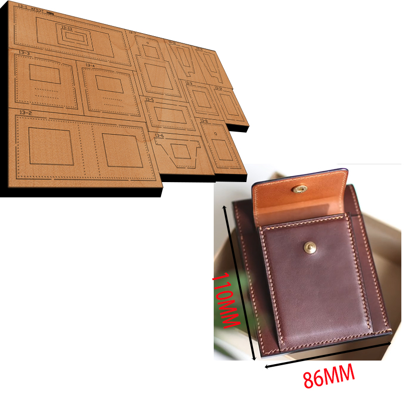 Troquel de madera de hoja de a - Leathercraft Japan reseña y precio