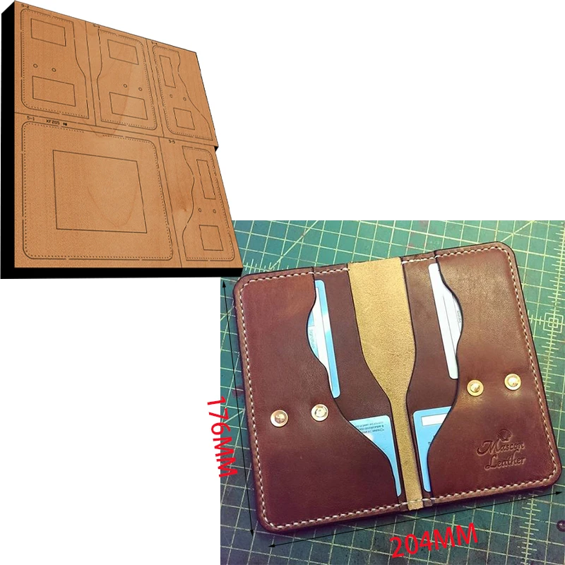 Troquel de madera con hoja de  - Leathercraft Japan reseña y precio