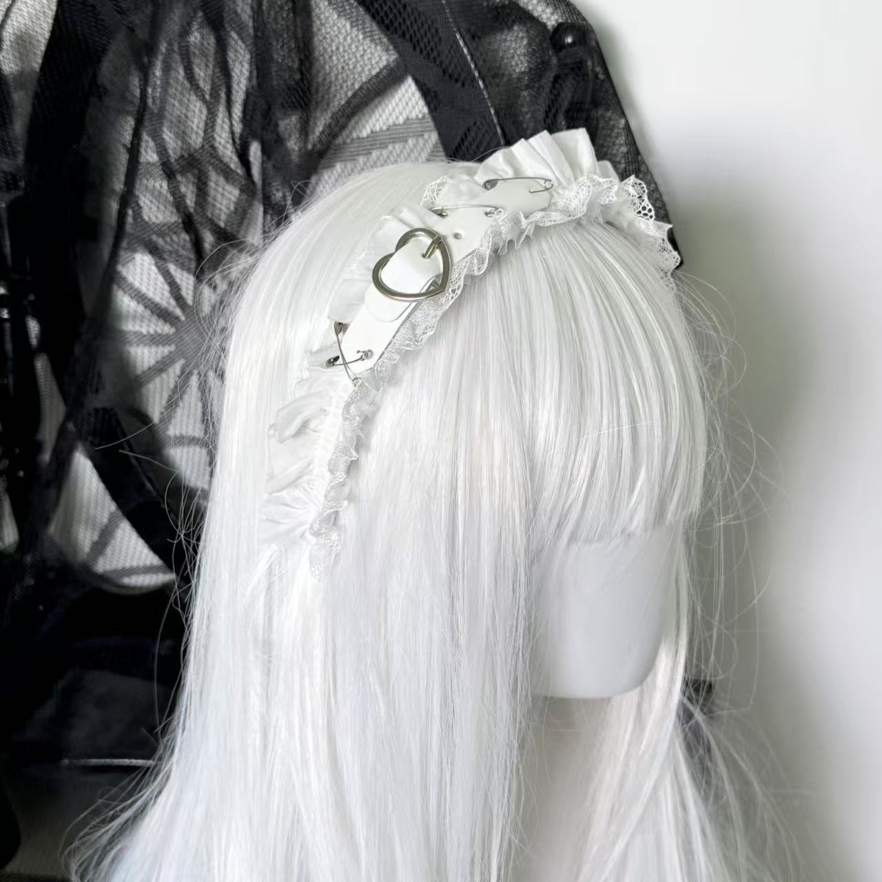 Diadema con pasador de cuero c - Leatherwork Rings reseña y precio