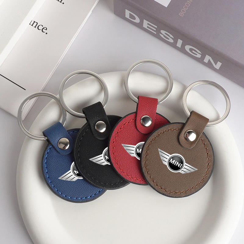 Llavero de cuero para coche, l - Leatherwork Rings reseña y precio