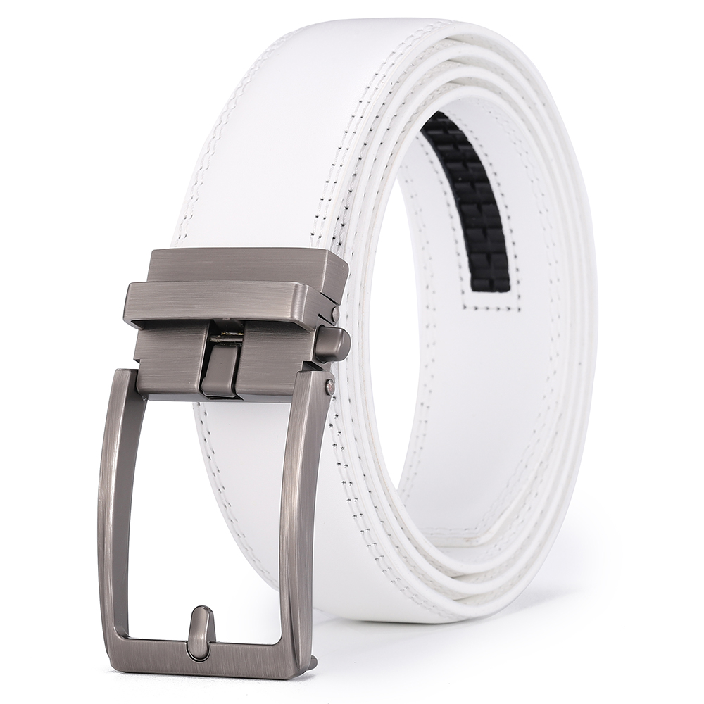 Cinturón de Golf blanco de luj - Leather Work Jeans reseña y precio