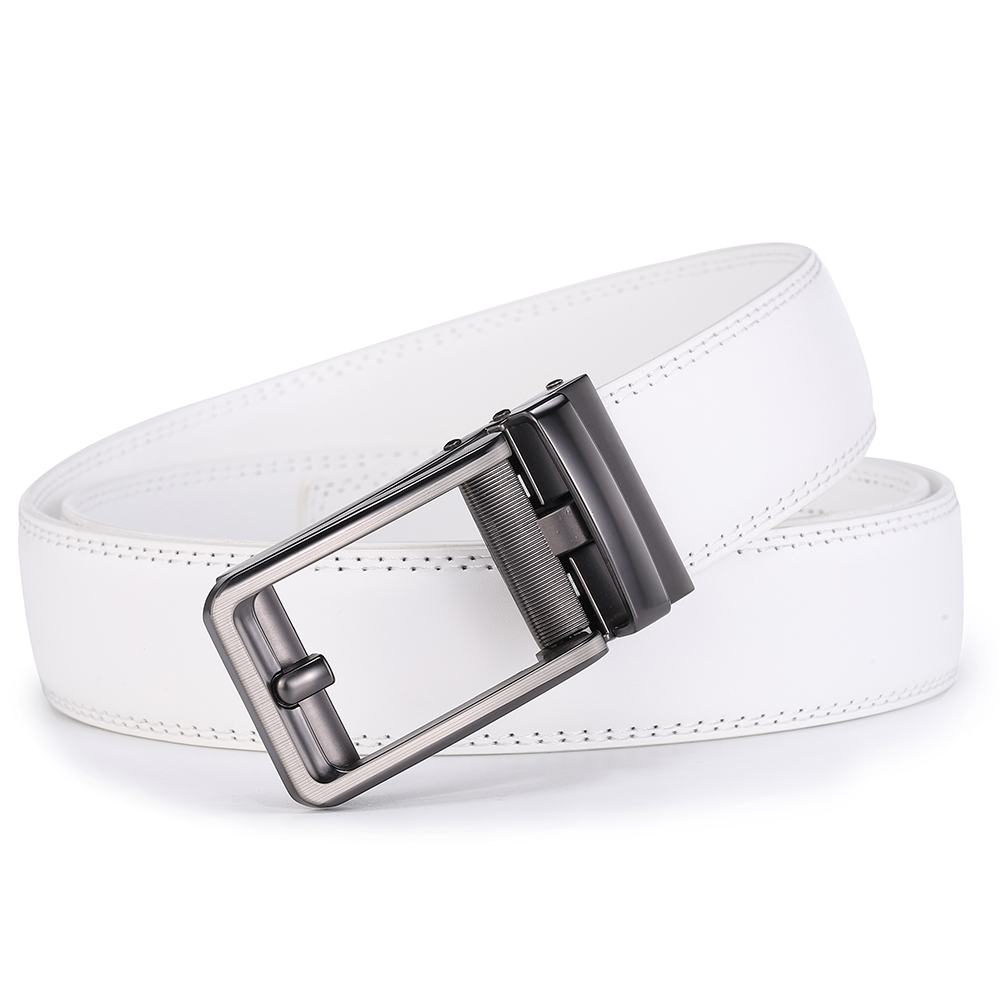 Cinturón de Golf blanco de luj - Leather Work Jeans reseña y precio