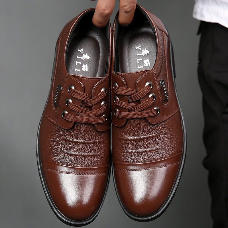 Zapatos de negocios formales d - Leather Work Oxfords reseña y precio