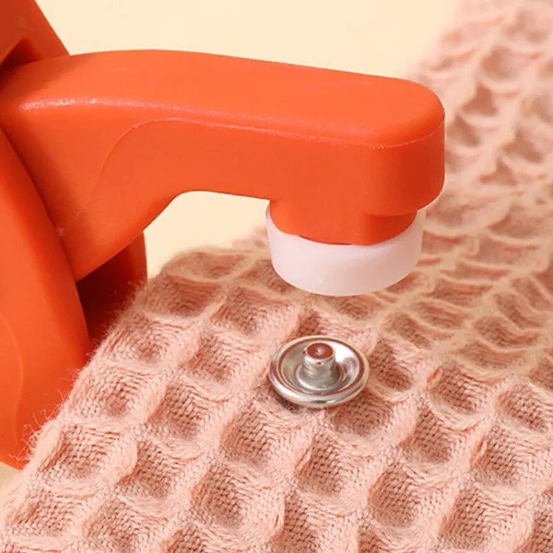 50 botones metálicos de presió - Rivet Setter Tool reseña y precio