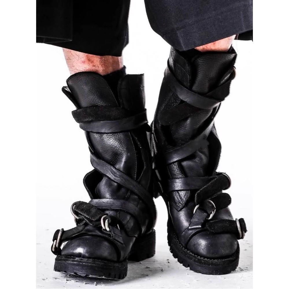 Botas de moto de cuero para ho - Leatherwork Belt reseña y precio