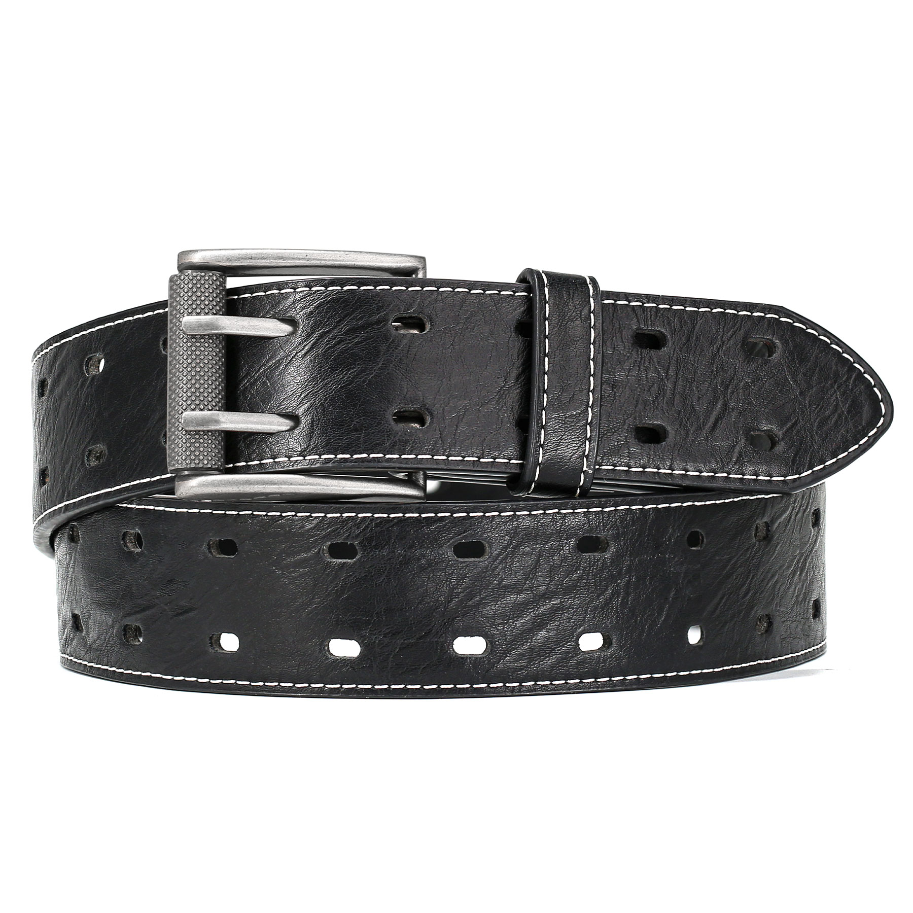 Cinturón clásico de doble punt - Leather Work Jeans reseña y precio