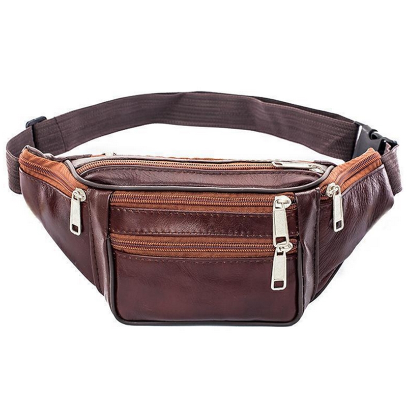 Riñonera de cuero para hombre, - Leatherwork Belt reseña y precio